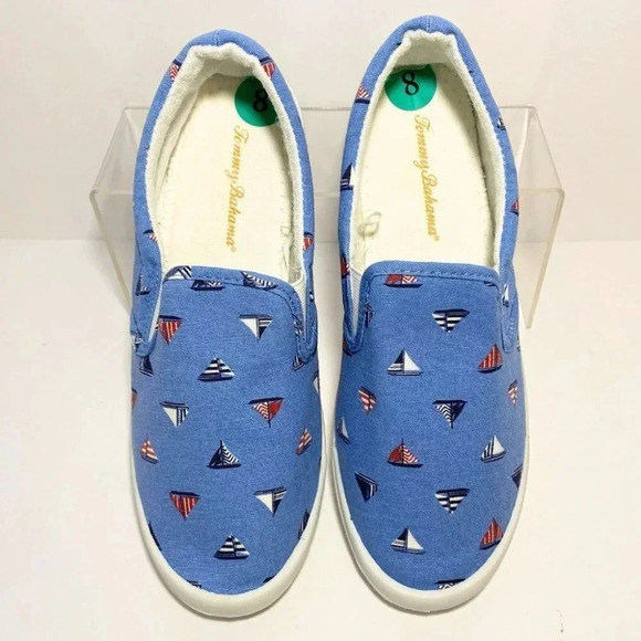 Tommy Bahama Sailboat Slip-On Shoes size 8 - Picture 2 of 5